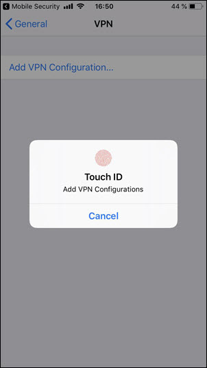 نحوه‌ نصب بیت دیفندر موبایل سکیوریتی برای iOS